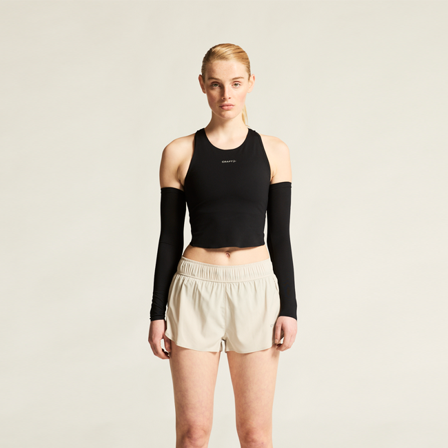 Craft Women's Hypervent Crop Pocket Singlet