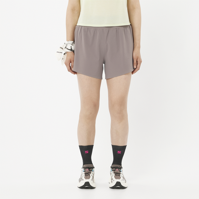 Salomon Women's Sense Aero Stow 4" Short