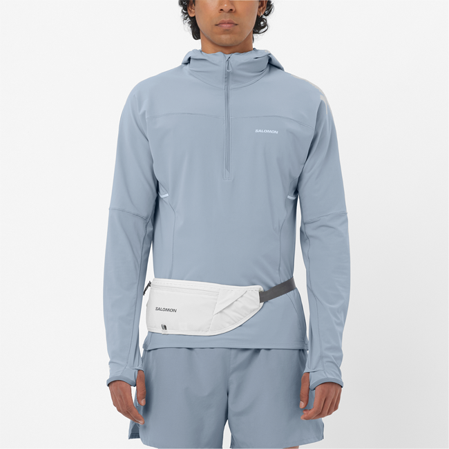Salomon Men's Sense Aero Hybrid Half Zip with Hood