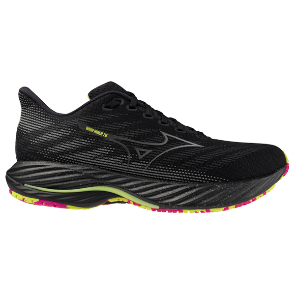 Mizuno Wave Rider 28 Energy in the Dark Unisex Strides Running Store