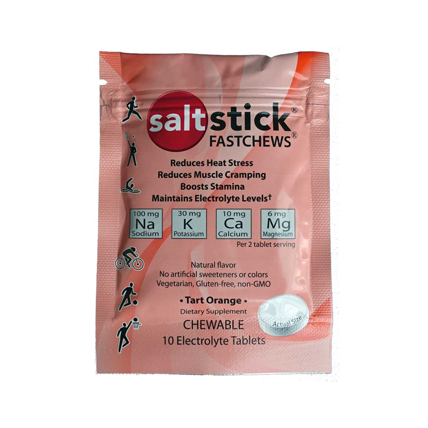 SaltStick Fastchews Orange 10 Count Pack