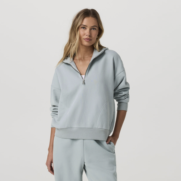 YoriNori Vuori Women's Restore Oversized 1/2 Zip Hoodie - Strides Running Store