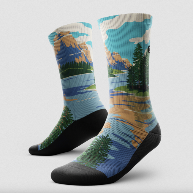 Outway Crew Socks - Jasper