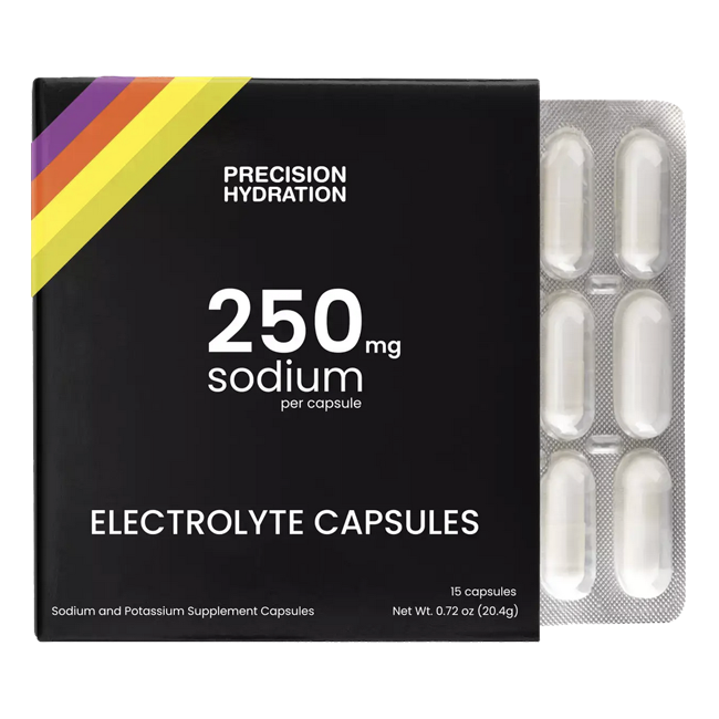 Precision Fuel and Hydration Electrolyte Capsules 250mg