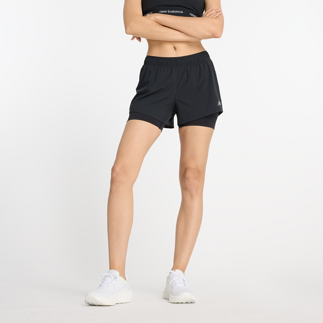 New Balance Women's RC 2 in 1 Short 3"