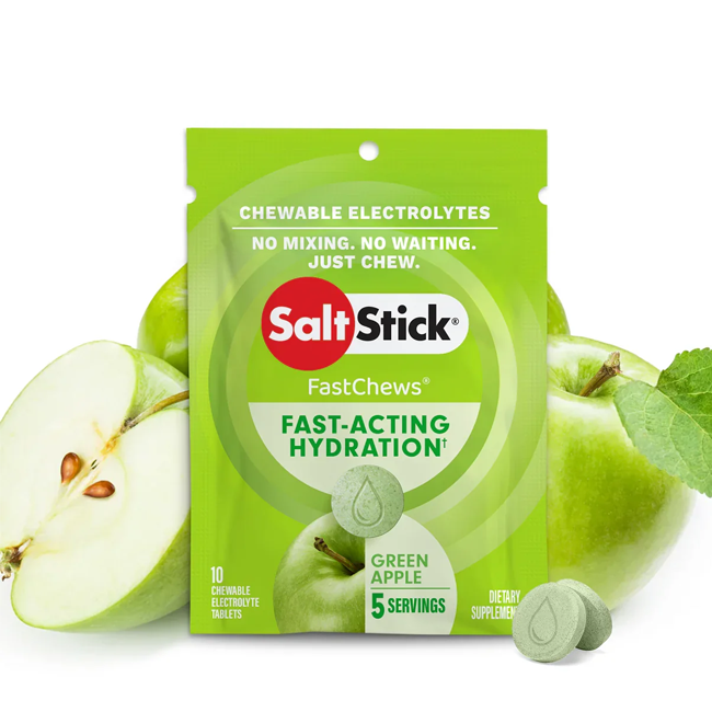SaltStick Fastchews Green Apple (10 Pack)
