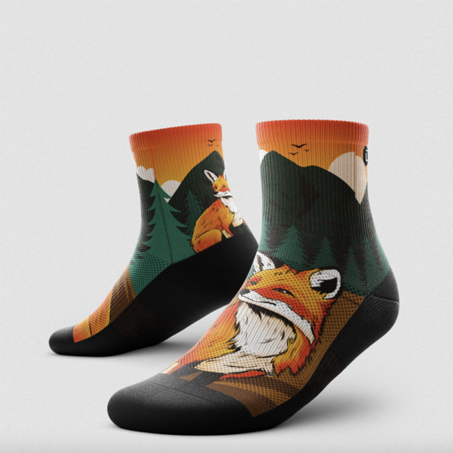 Outway Quarter Socks - Zero Fox