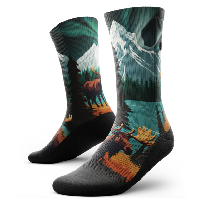 Outway Crew Socks - Antlers