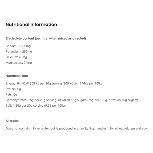 Precision Fuel and Hydration Electrolyte Drink Mix - 1500