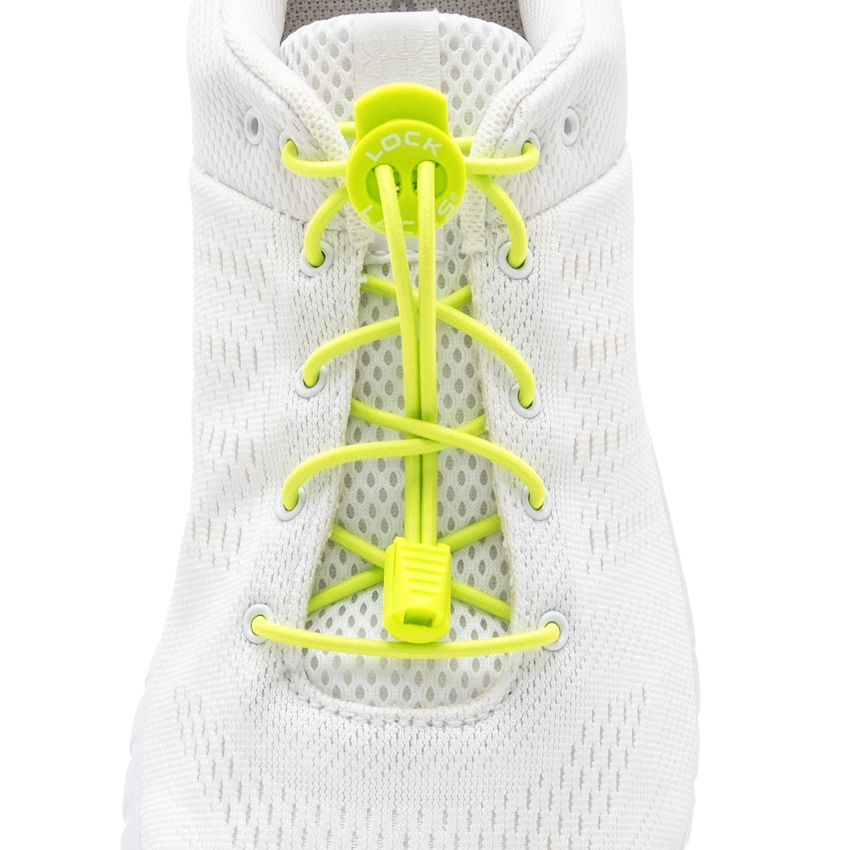 Lock Laces Neon Yellow