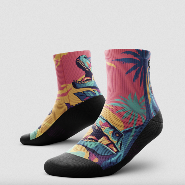 Outway Quarter Socks - Prehistoric