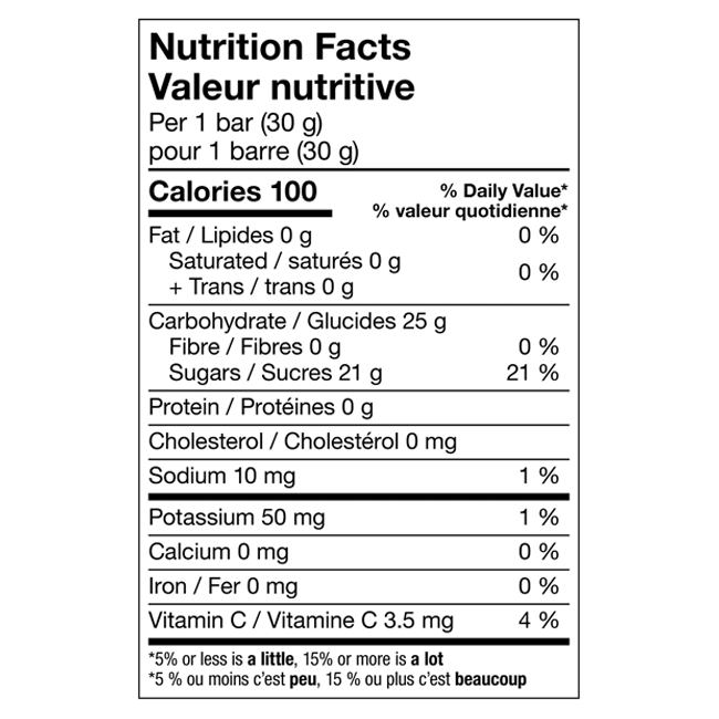 Xact Nutrition Energy Bar Green Apple