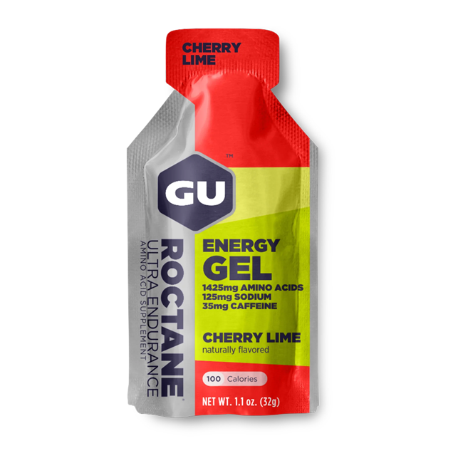 Gu Roctane Cherry Lime Gel (Caffeine)
