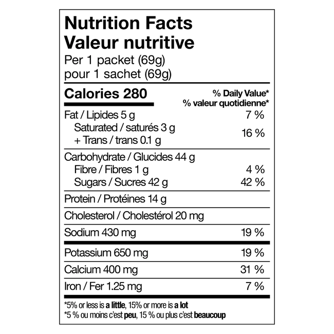 Xact Immediate Recovery Chocolate