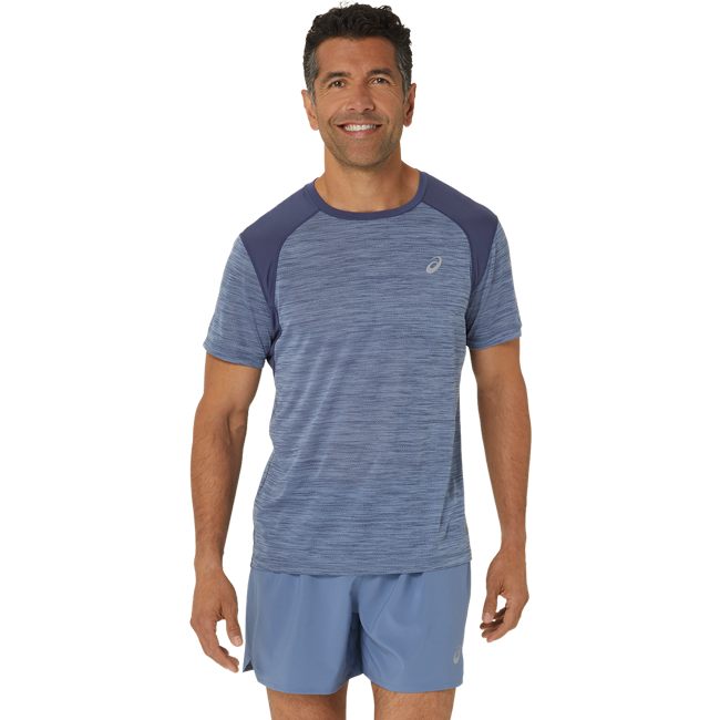 Asics Men&#39;s Road Short Sleeve Top