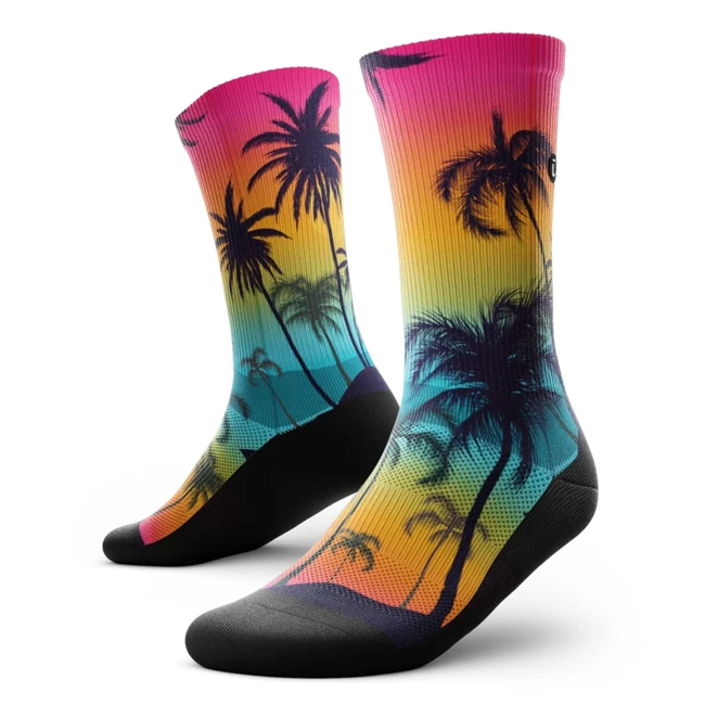 Outway Crew Socks - Electric Tropics