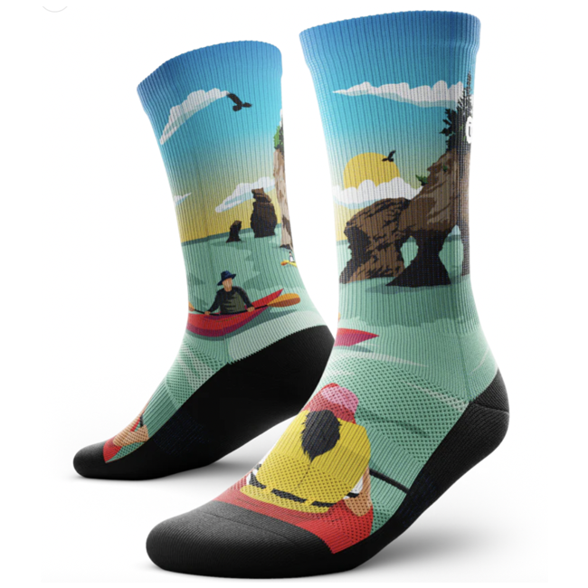 Outway Crew Socks - Hopewell Rocks