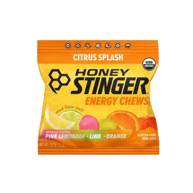 Honey Stinger Chews - Citrus Splash