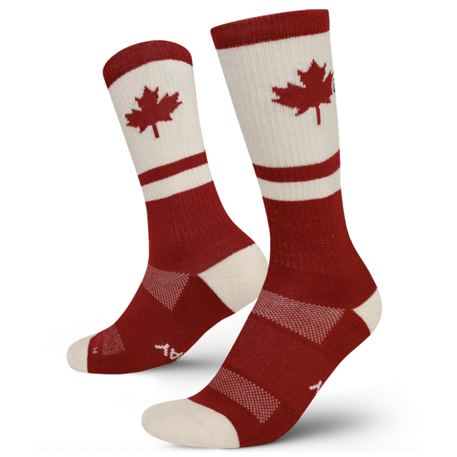Outway Merino Crew Socks - Canuck