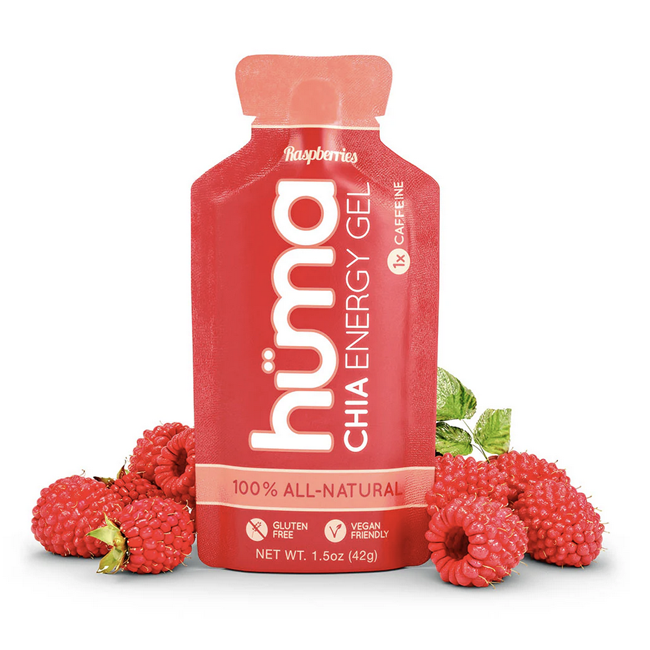 Huma Raspberry with Caffeine Chia Gel