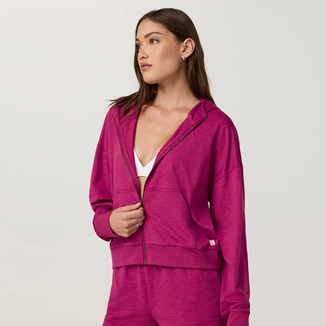 Vuori Women's Modern Full Zip Hoodie