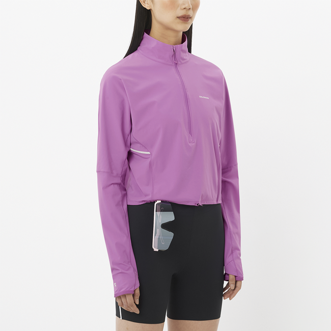 Salomon Women's Sense Aero Hybrid Pullover