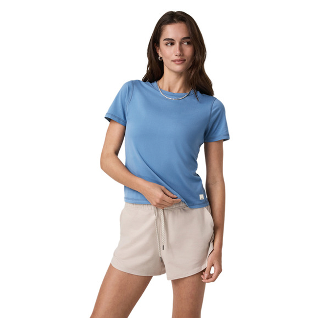 Vuori Women's Short Sleeve Lux Tee