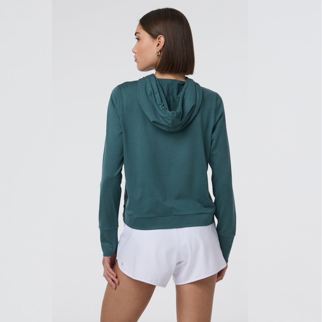 Vuori Women's Halo Essential Hoodie Strides Running Store