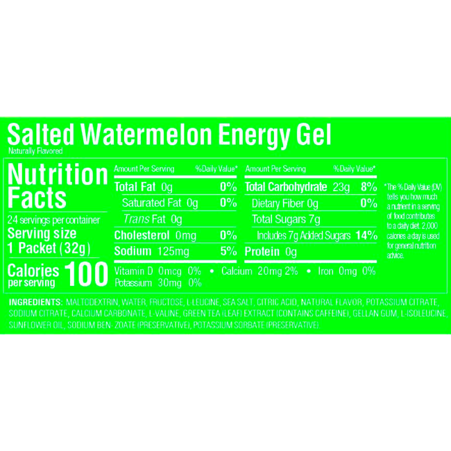 GU Salted Watermelon Gel