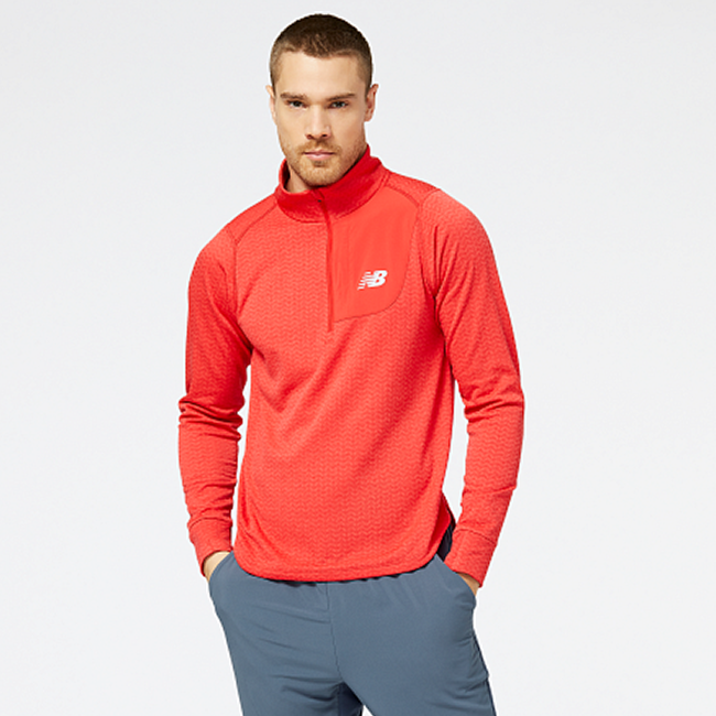 New Balance Men s Heat Grid 1 2 Zip Strides Running Store