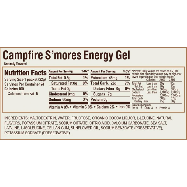 GU Campfire S'mores Gel
