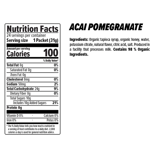 Honey Stinger Gel - Acai Pomegranate