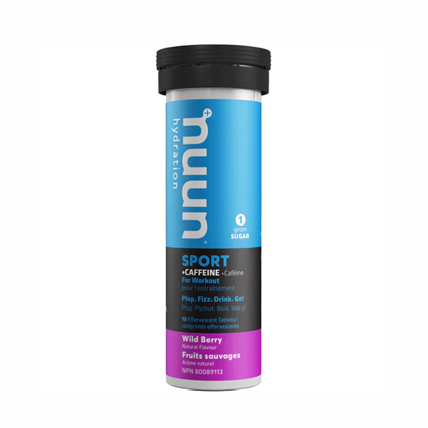 Nuun Sport Wild Berry + Caffeine