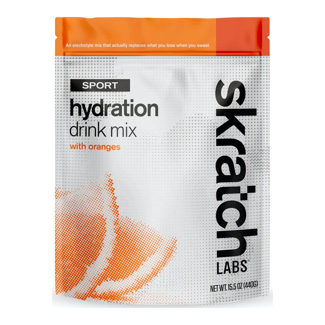 Skratch Sport Hydration Mix Resealable Bag 20 Servings (440g)