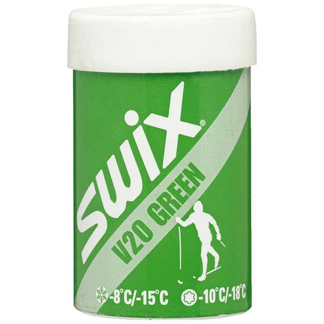 Swix V20 Green Hardwax -8/ -15C , 43g