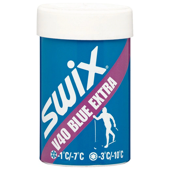 Swix V40 Blue Extra Hardwax -1/-7C, 43g
