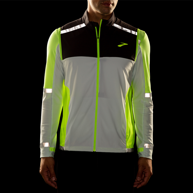 Brooks vest mens green sales