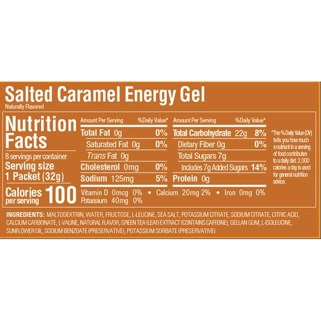 GU Salted Caramel Gel