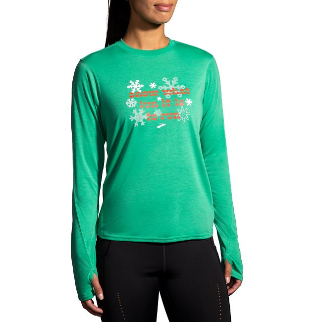 Brooks Women's Run Merry Distance Long Sleeve