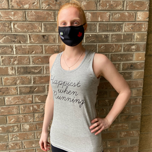 Happiest When Running Women's Tank Top