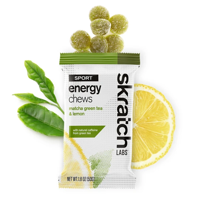 Skratch Fruit Chews 50g Lemon and Green Tea