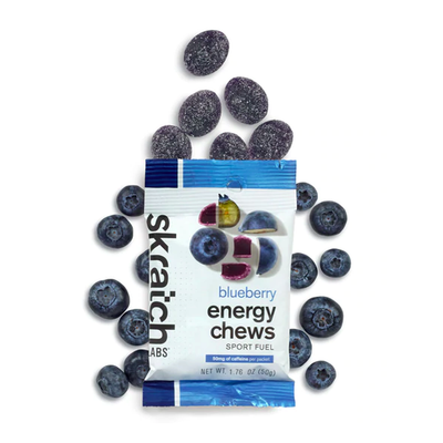 Skratch Fruit Chews 50g Blueberry (50mg Caffeine)