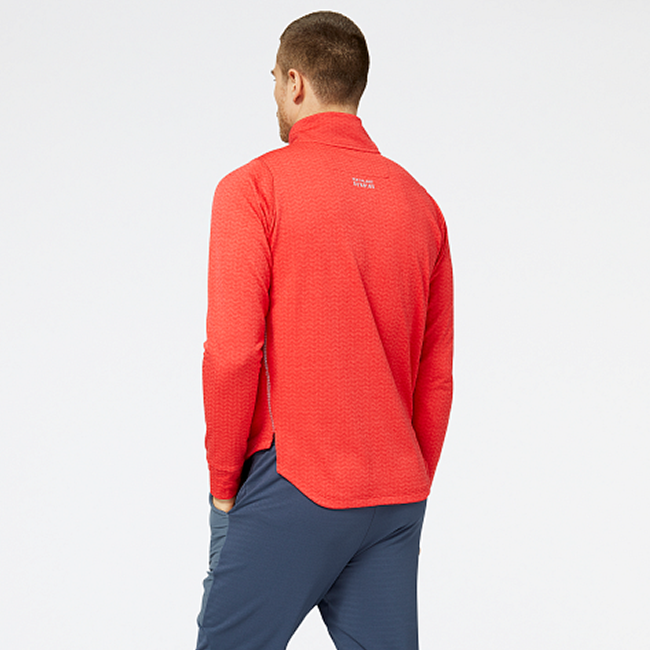 New balance half 2025 zip top mens