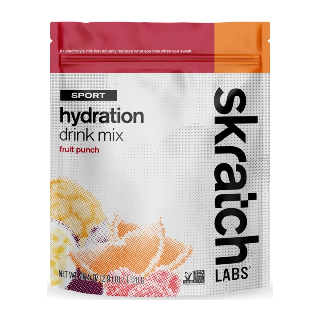 Skratch Sport Hydration Mix Resealable Bag 20 Servings (440g)
