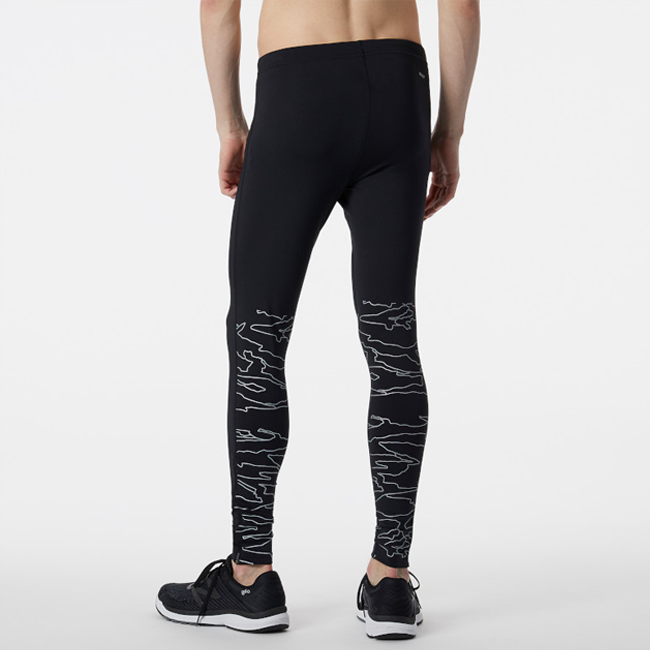 New Balance Men's Printed Accelerate Tight - Strides Running Store