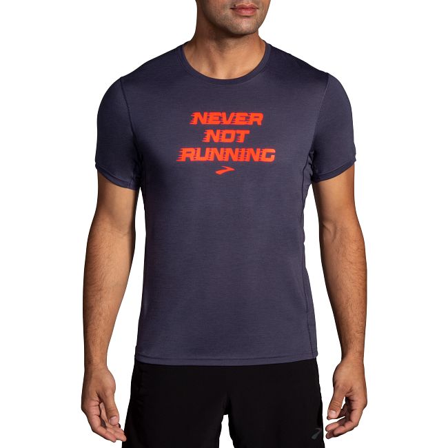 Brooks Men&#39;s Distance Graphic Tee