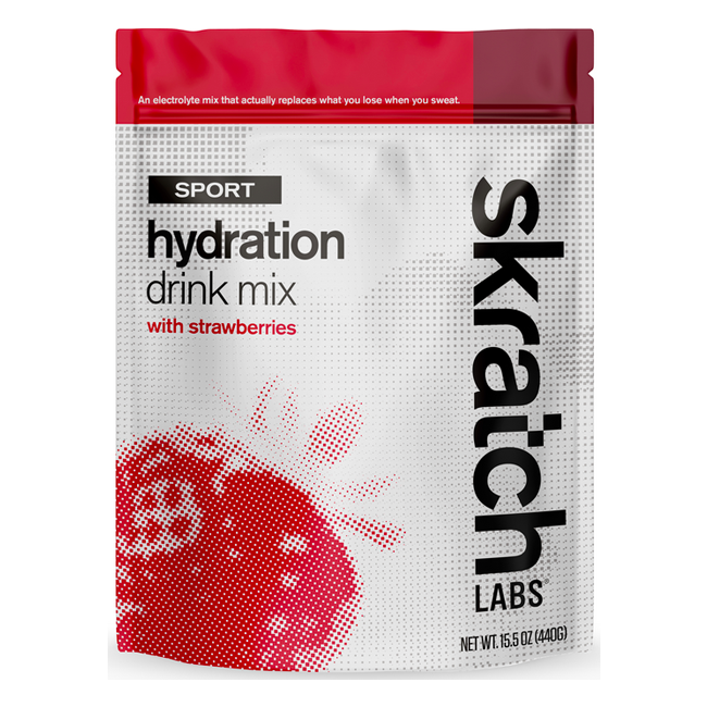 Skratch Sport Hydration Mix Resealable Bag 20 Servings (440g)